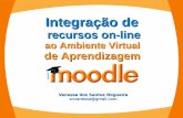 Integração de recursos on-line ao ambiente virtual de aprendizagem Moodle