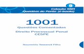 1001 questões comentadas - processo penal [cespe]