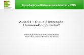 O que é Interação Humano-Computador?