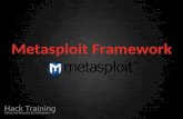 Slide Palestra "Metasploit Framework"