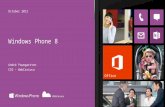 Apresentação de Desenvolvimento e Negócios para Windows Phone