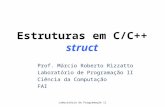 Estruturas em C++ (struct)