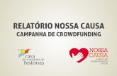Relatório Campanha de Crowdfunding Casa do Contador de Histórias
