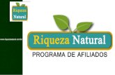 Riqueza Natural - Programa de Afiliados (Atualizado)