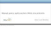 Mysql para aplicações Web escaláveis
