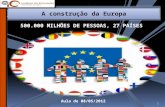 O processo de integração europeu - Tratados