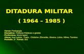 Ditadura militar ( 1964   1985 )trabalho