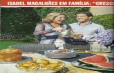Isabel Magalhães em Família - Revista Caras (Junho de 2013)