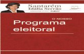 Autárquicas 2013 | Programa Eleitoral PS Santarém 2013 - 2017