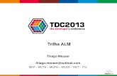TDC 2013 SP | Trilha ALM: Maturidade Empresarial