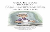 GUIA DE BOAS PRÁTICAS PARA MANIPULADORES DE ALIMENTOS