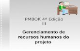 Gerenciamento de Projetos PMBOK cap9 rh