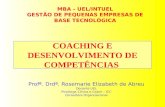 Coaching e avaliação de competencias