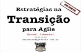 Estratégias na Transição para Agile (LT)