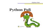 Introdução a Python  - Python Poli