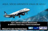 Proposta de patrocínio Grêmio e Azul Linhas Aéreas