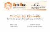 AgileDay2012 - Resumo Coding By Example