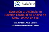 MS Campo Grande Simpósio Estadual - Estadual   Ead Conselho Estadual Educação a Distância 25 09 09