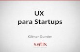 UX para Startups