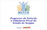 Programa Nota da Gente - Governo de Sergipe