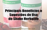 Principais benefícios shake Herbalife