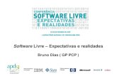 Software Livre Expectativas e Realidades
