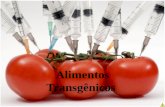 Alimentos Transgênicos - Enfermagem - David Moreira