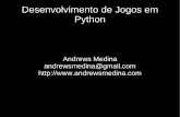 Desenvolvimento de Jogos em Python
