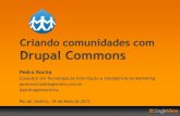 Criando comunidades com Drupal Commons