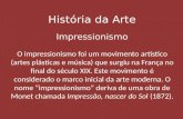 História da arte impressionismo