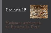 Geologia 12   mudanças ambientais na história da terra