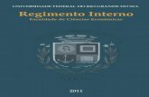 Regimento interno - FCE/2011