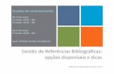 Gerir referências bibliográficas: sessão de esclarecimento