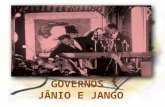 Governos Jânio e Jango: Da Vassourinha ao Golpe de 1964