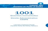 1001 Questões Comentadas Direito Administrativo CESPE