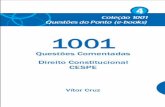 1001 Questões Comentadas Direito Constitucional CESPE