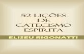 52 lições de catecismo espírita