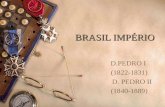 Brasil imperio e regencia