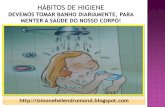 Hábitos de higiene