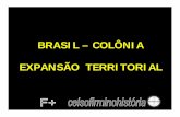 Brasil expansão territorial
