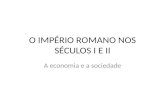 Trabalho de história economia e sociedade do império romano
