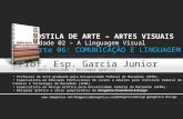 Linguagem Visual - Comunicação e Linguagem. Prof. Garcia Junior