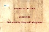 Exposição 800 anos de língua portuguesa