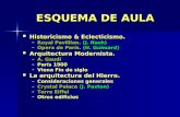 ESQUEMA DE AULA Historicismo & Eclecticismo. Historicismo & Eclecticismo. –Royal Pavillion. (J. Nash) –Ópera de París. (H. Guimard) Arquitectura Modernista.