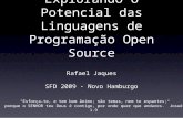 Explorando O Potencial Das Linguagens De Programação Open Source