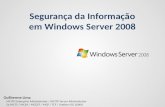 Segurança da Informação com Windows Server