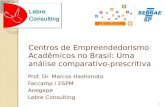 Centros de empreendedorismo acadêmicos no brasil