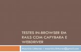Testes In Browser Em Rails Com Capybara E Webdriver