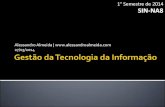 Gestão da Tecnologia da Informação (27/03/2014)