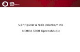 Configurar Eduroam Nokia 5800 XpressMusic